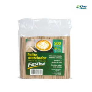 MEZCLADORES DE MADERA FESTIVAL X 500 UND